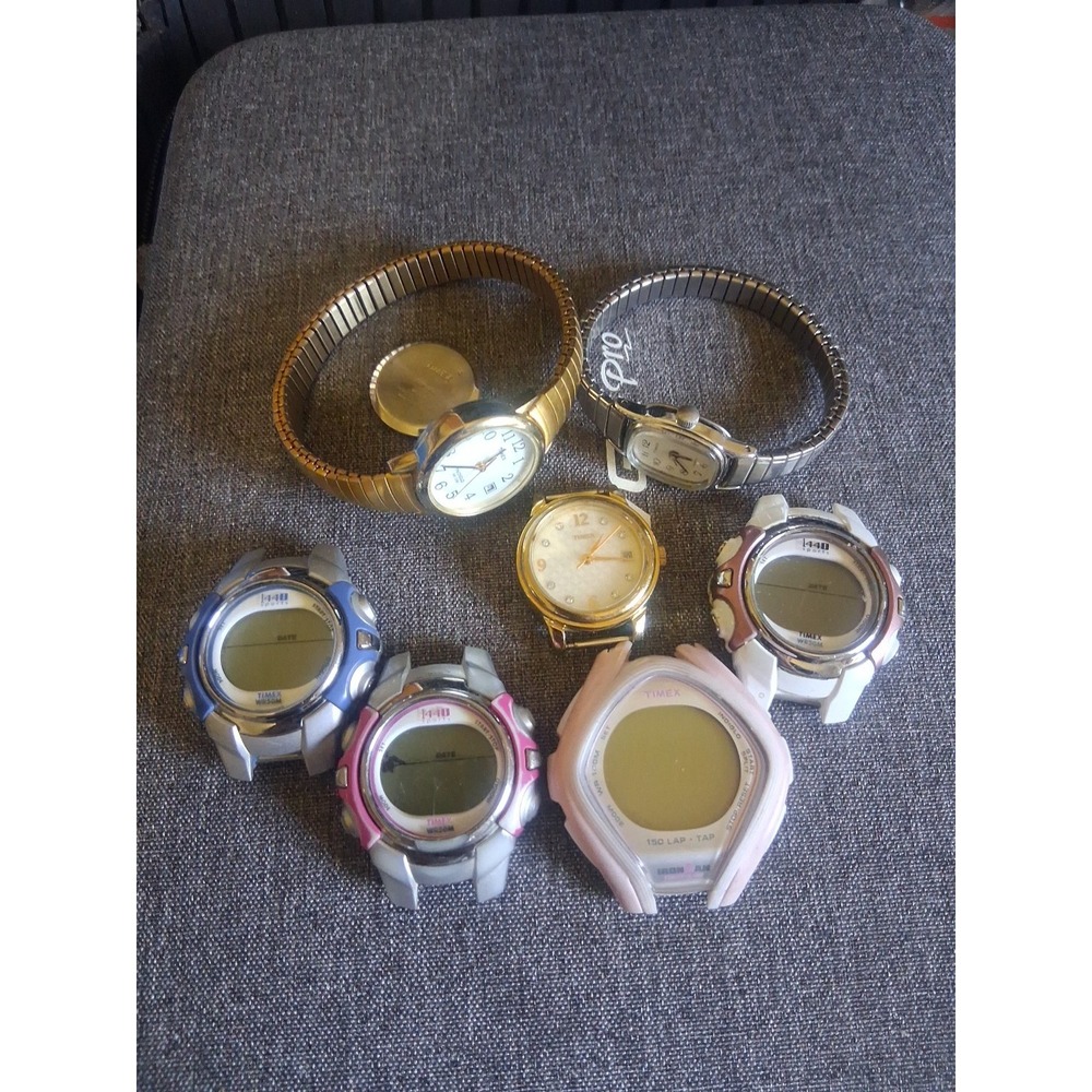 Womens Timex Watch Lot For Parts Not Running